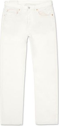 Fortela 356 Jaky Japan Selvedge 5-Pocket Regular Fit White Denim in Off White at Nordstrom, Size 35 X 31 Eu