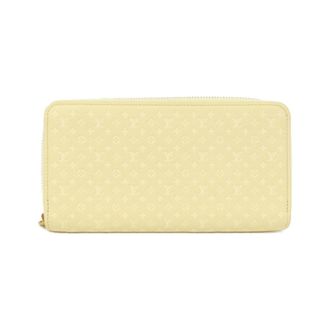 Louis Vuitton Jaune Leather Long Wallet (Bi-Fold) (Pre-Owned)
