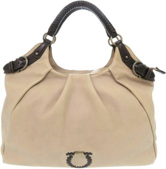 Ferragamo Leather Handbag (Pre-Owned)