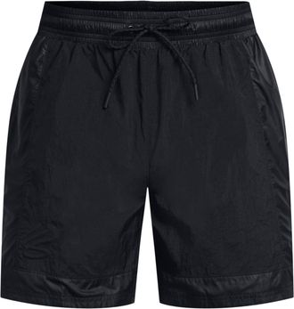 Under Armour Mens Curry Woven Short Tracksuit Bottoms Black S