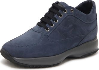 Hogan Interactive Sneakers - Heren - Sneakers - Blauw - 39 1/2 EU - Leer - Schoenen