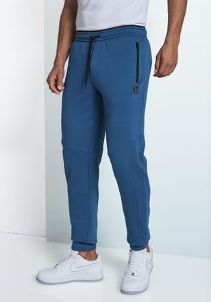 John Devin Sweathose JOHN DEVIN, Herren, Gr. XXL (60/62), N-Gr, blau (petrol), angeraute Sweatware, Obermaterial: 60% Baumwolle, 40% Polyester, unifarben, bequem