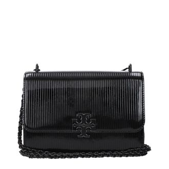 Tory Burch Black Leather Crossbody Womens Bag