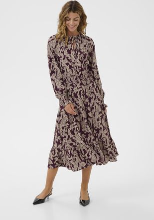 Cream Jurk CRLucy Jurk Feminine wine