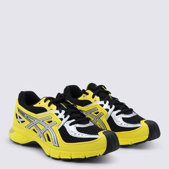 Asics Mesh & Synthetic Running Sneaker - Yellow