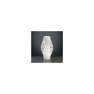 Linea Zero Linea Zero - L&aacute;mpara Port&aacute;til En Polilux Con Led Helios White Integrado Di&aacute;metro 22x H40 Cm