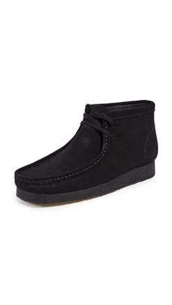 Clarks Mens Wallabee Boot black Size: 9 UK