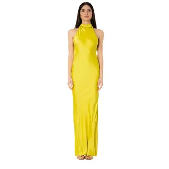 Actualee Abito laminato - - Dresses - Donna - Verde - S