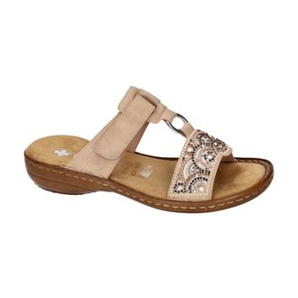 Rieker Schoenen, Dames, Beige, 38 EU, Leer, 608K2-31 Morelia