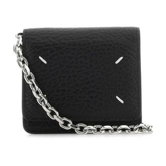Maison Margiela Wallet On Chain Small - female - Maison Margiela - Wallets & Cardholders - Black - ONE SIZE - Accessories