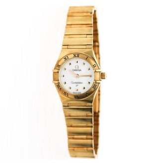 Omega Pre-owned Omega Constellation Mother of Pearl Dial Ladies Watch 11617100
