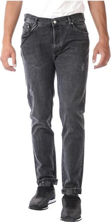 Daniele Alessandrini Pj 5189L5703706 Slim-fit Jeans - Heren - Slim Fit Jeans - Grijs - W30 - Jeans