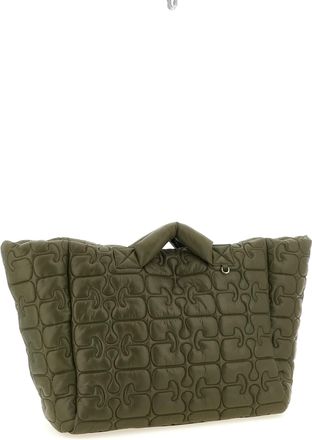 Ganni Ganni Recycled Polyamide Tote Womens Bag