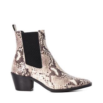 Dune London Womens Ladies Pexas - Casual Western Boots - Natural - Size UK 3