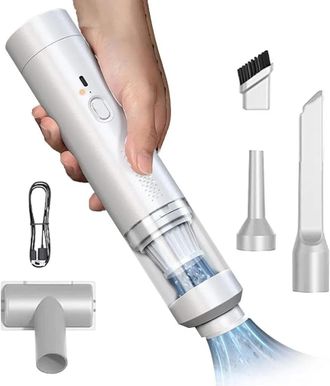 OEM Aspiradora Port&aacute;til Para Coche, Desmontable Para Facilitar El Transporte, Potente Succi&oacute;n, Motor Sin Escobillas, Dos Velocidades Ajustables, Carga Tip