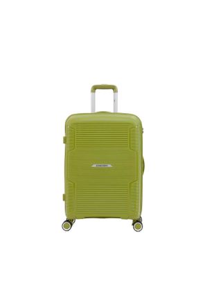 Schneiders Reisekoffer, Olivgrün, Textil, 37.5x54x22 cm, Zahlenschloss, höhenverstellbarer Teleskopgriff, 360°-Rollensystem, Trolleyfunktion, Innensteckfächer, T