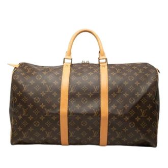 Louis Vuitton Tweedehands Canvas Louis Vuitton tassen - Dames - Pre-owned - Bruin - Maat: ONE Size