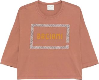 Forte_Forte T-shirt con stampa - Rosa