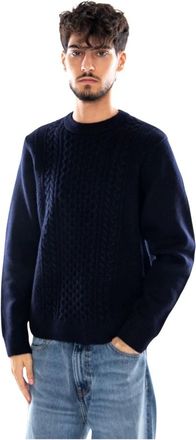 Carhartt Work in Progress Maglione Caster - - Knitwear - Uomo - Blu - XL
