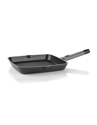 Guzzini Parrilla Cuadrada Cm. 28x28 Con Asa Extra&iacute;ble Cook&space