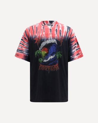 Balenciaga Extreme Tie Dye T-shirt Male XS