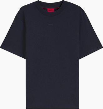 HUGO BOSS Mens HUGO Dapolino T-Shirt S2-26 406 Dk Blue - Black - Size: 36