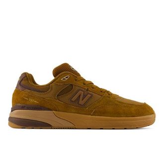 New Balance Unisex NB Numeric Andrew Reynolds 933 in Marrone, Pelle Scamosciata/Rete, Taglia 41.5