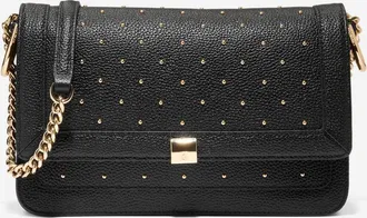 Cole Haan Womens Daniella Chain Shoulder Bag - Black