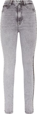 Philipp Plein Denim Super High Waist Jegging Stones
