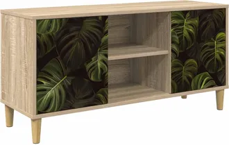 vidaXL Mueble De Tv Elburg 102 X 33 X 50 Cm Sonoma Vidaxl