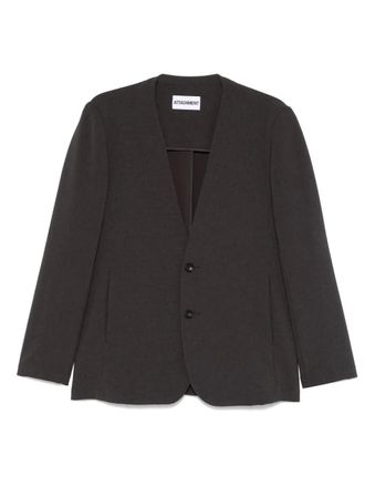 Attachment Blazer met V-hals - Grijs