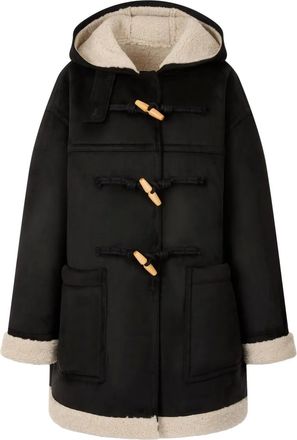 TOMBOY toggle-fastening duffle coat - Zwart