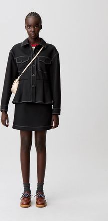 Claudie Pierlot Fitted peplum jacket