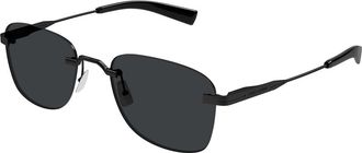 Saint Laurent SL 744 SUN 001 Mens Sunglasses Black Size 53 - Free RX Lenses - Free RX Lenses