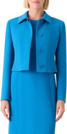 Akris Helios Short Jacket in Twilight at Nordstrom, Size 10