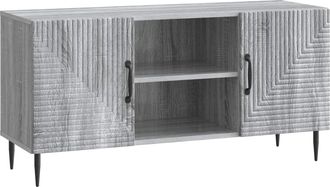 vidaXL Mueble De Tv Gris Sonoma 102 X 34,5 X 50 Cm Vidaxl