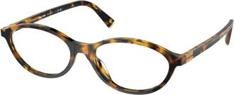 Miu Miu Vista Optisch Montuur - unisex - Brillen - Bruin - ONE Size - Accessoires