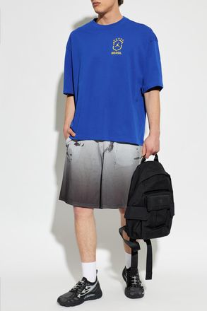 Nike T-shirt With Print, Mens, Blue