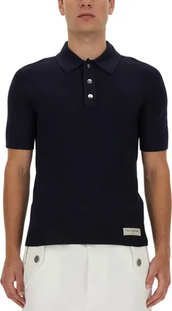 Balmain Polo With Logo Patch