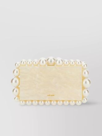 Cult Gaia acrylic clutch bag