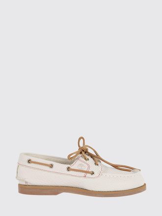 Timberland Mocassino Classic Boat Timberland in pelle goffrata