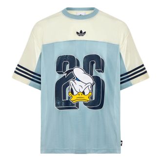 adidas x Disney Donald Duck Jersey Asia Sizing Ivory Ash Grey KU3106