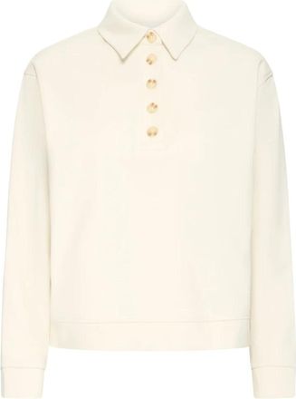 Ichi Polo Shirts - Dames - Polos - Beige - XL - Tops