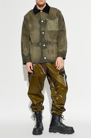 Zadig&Voltaire Jacket With A Vintage Effect, Mens, Green