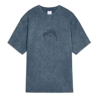 Puma x Monday Sleeping Club Washed T-Shirt Evening Blue 638986-97