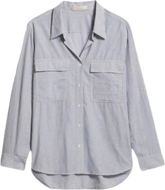 Vanessa Bruno Dim Shirt - Dames - Overhemden - Blauw - S - Katoen - Overhemden