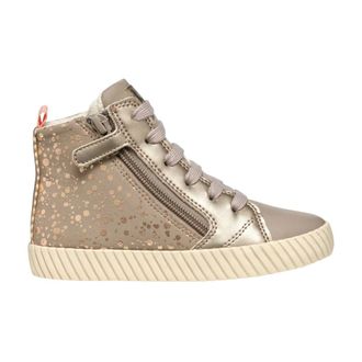 Geox Schoenen, Dames, Beige, 37 EU, Leer, Mirroless Booties