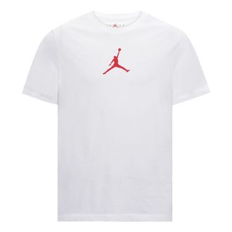 Nike Jordan Air Jordan MENS Jumpman Casual Crew-neck Short Sleeve Sports White CW5191-101