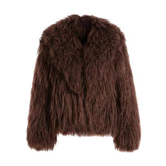 16Arlington Maryam Jacket - female - 16Arlington - Faux Fur & Shearling Jackets - Brown - S - Jackets