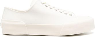 Jil Sander White Logo Sneakers